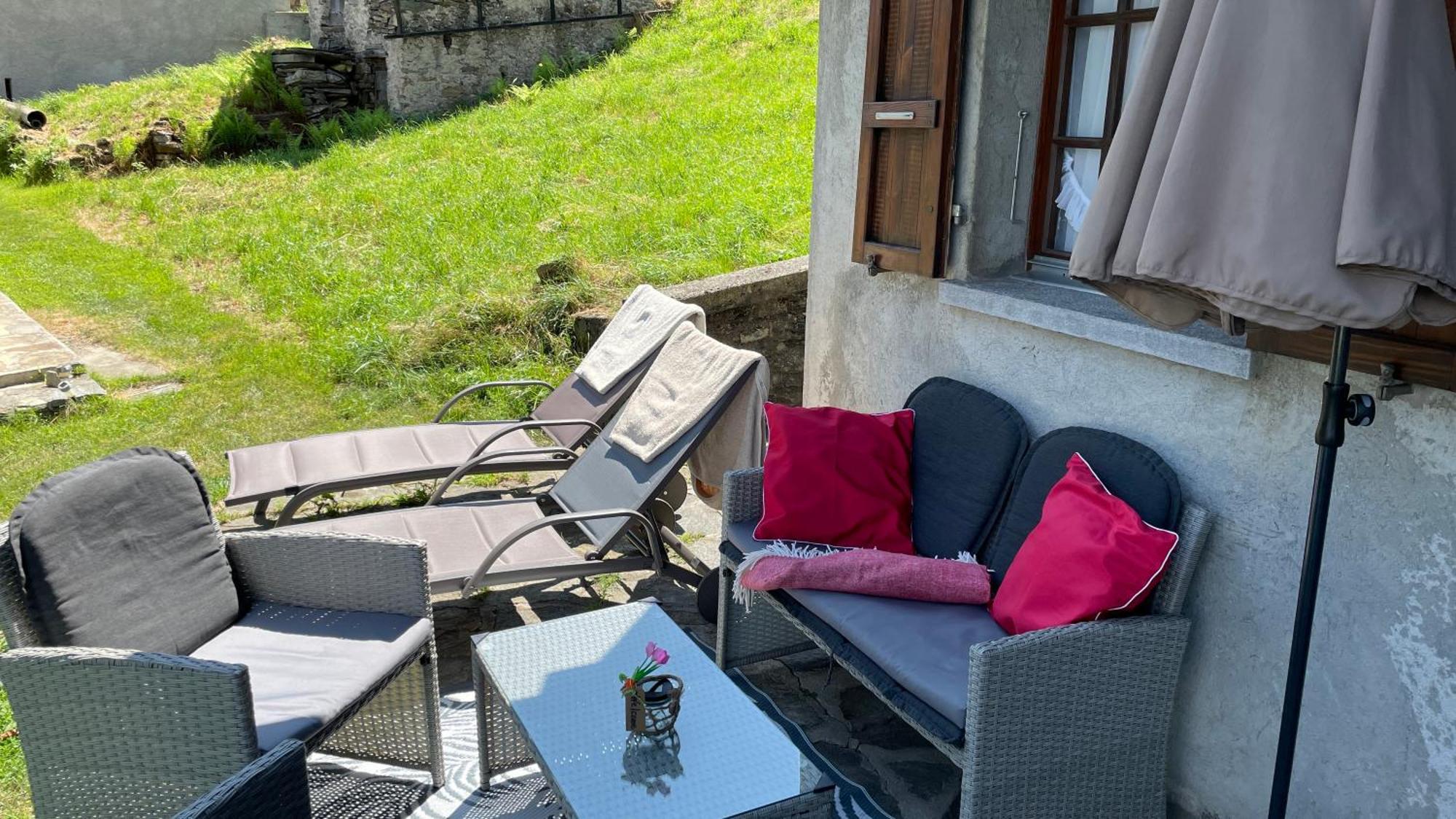 Ferienwohnung Rustico Ai Monti Cadenazzo 外观 照片